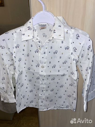 Рубашка на мальчика 98