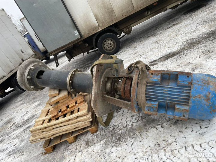 Полупогружной химический насос тхи 150-125-340К