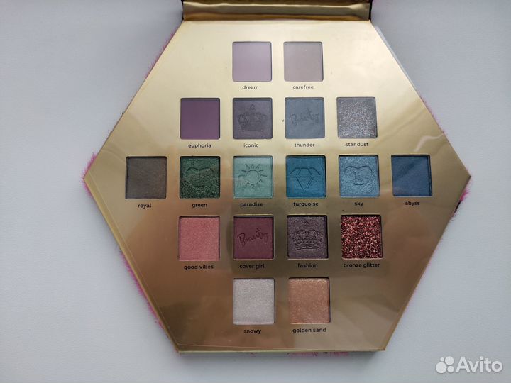 Палетка теней 18 цветов