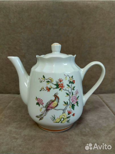 Новый заварочный чайник + 4 кружки. Добруш, 1970 г