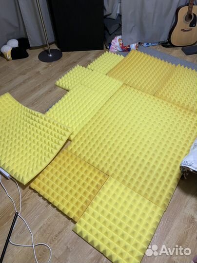 Акустический поролон пирамида