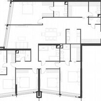 5-к. квартира, 226,1 м², 58/85 эт.