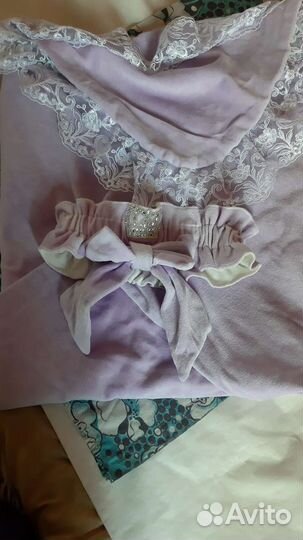 Уголок и бант на выписку