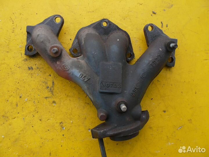 Коллектор выпускной для Renault Logan Sandero 2013