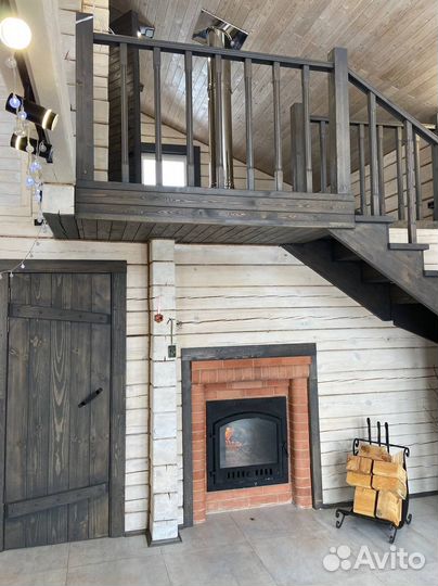 Дом - баня на дровах с чаном