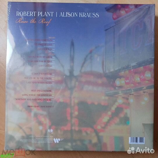 Robert plant / alison krauss, raise THE roof 2LP R