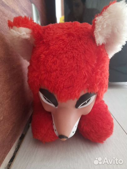 Лиса гдр игрушка мягкая