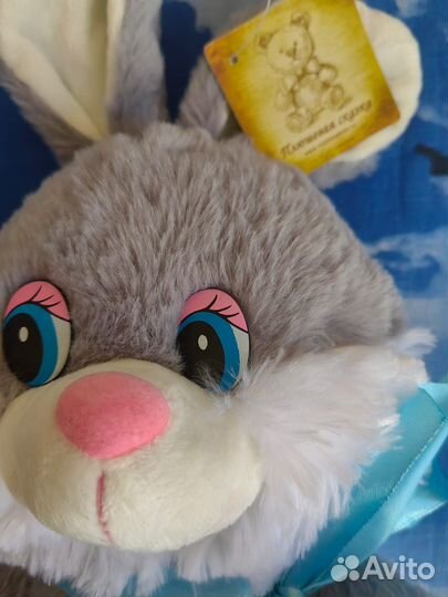 Игрушка-заяц новый-40см