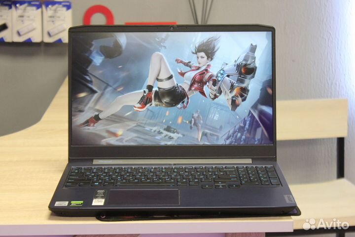 Игровой Lenovo с подсветкой/i5-10/GTX 1650Ti 4/SSD