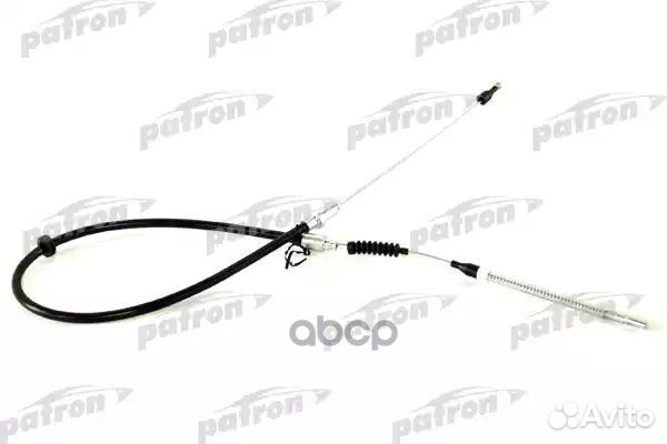 Трос стояночного тормоза лев Opel Corsa/Tigra