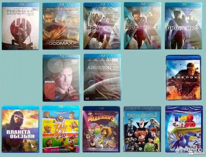 Фильмы Blu-Ray (лицензия) новые