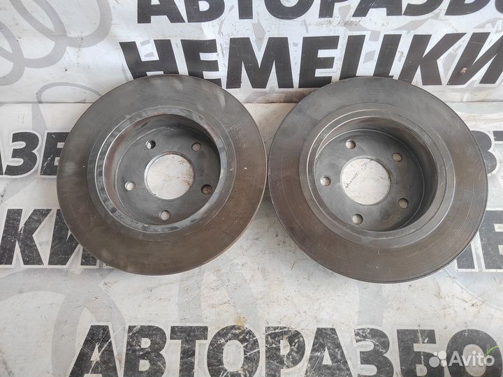 Диск тормозной задний Nissan Primera P12