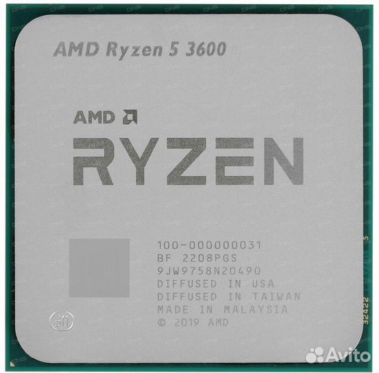 Процессор ryzen 5 3600