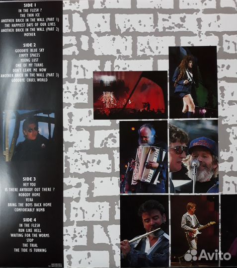 Виниловая пластинка Roger Waters- THE wall