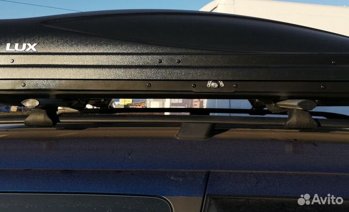 Багажник на рейлинги аэродинамический капля 120см