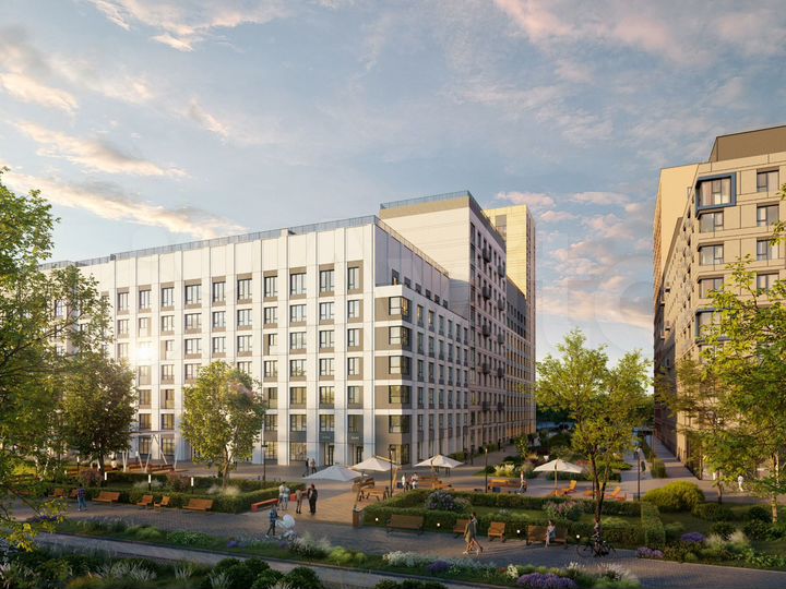 2-к. квартира, 69 м², 4/16 эт.