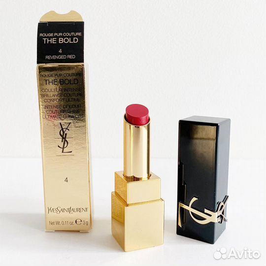 YSL 4 Revenged Red глянцевая