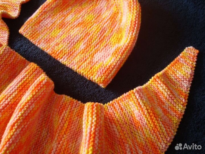 Шапочка и бактус для малыша