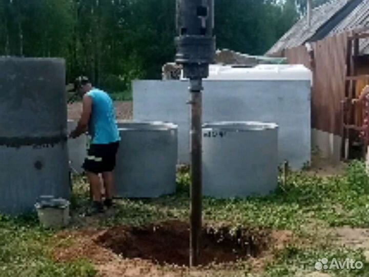 Бурение колодца Копка колодца Колодец под ключ