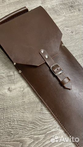 Шампура в кожаном чехле