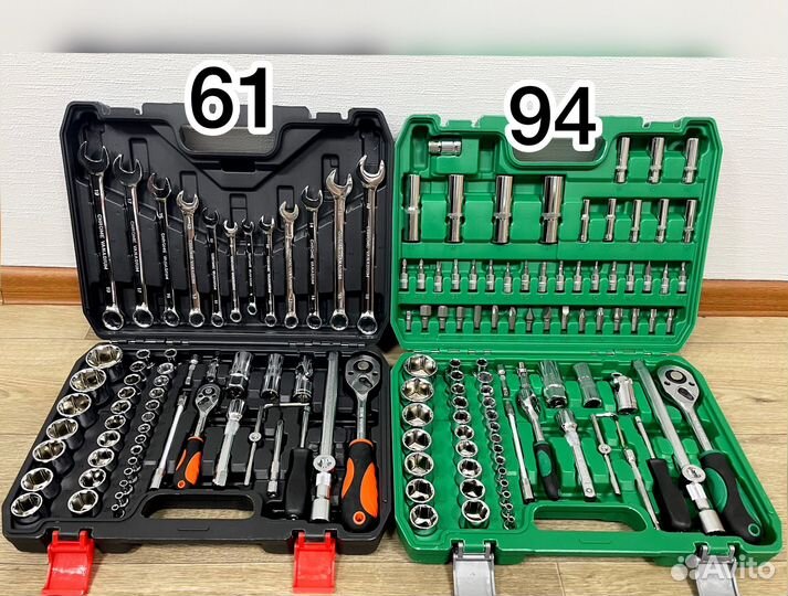 Набор инструментов для авто в чемодане кейсе