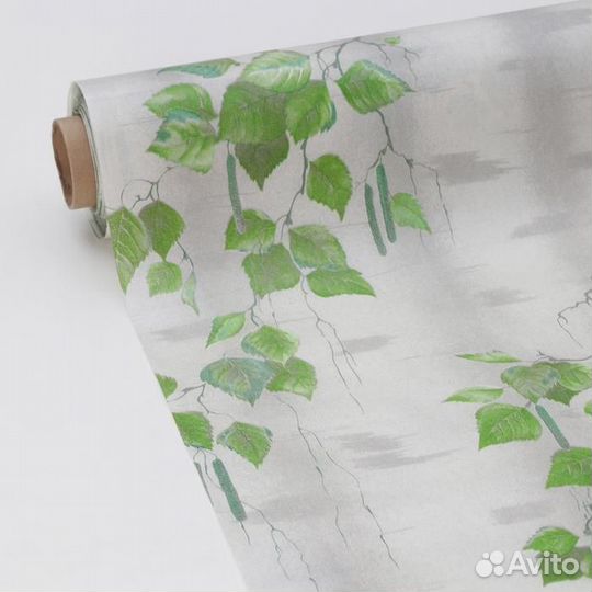 Клеёнка столовая на тканевой основе «Берёзка», 1,2