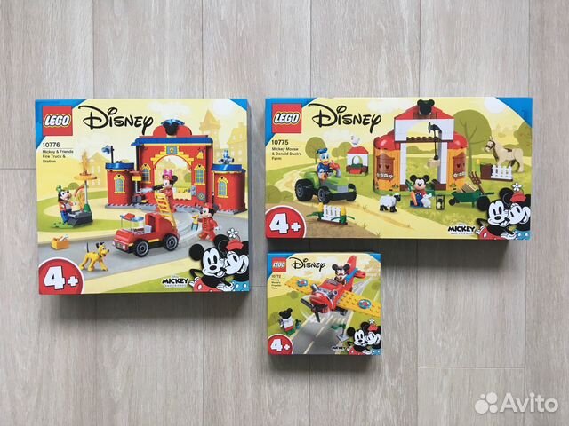 Новые наборы Lego Mickey & Friend. Цены в описании