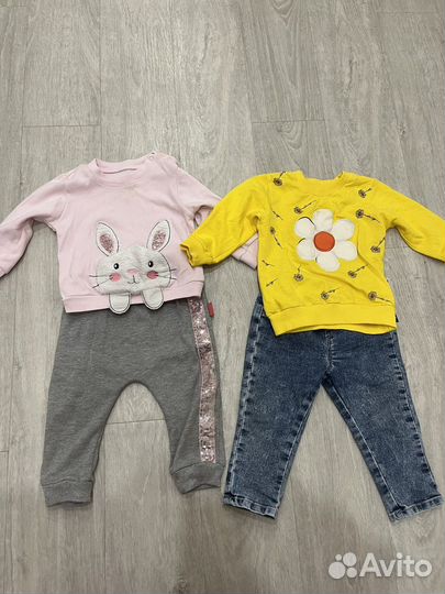 Пакет вещей на девочку 74-80