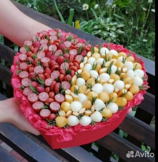 Подарок мужчине женщине 23 февраля съедобный букет