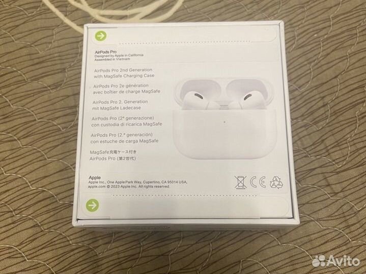 Airpods pro2 реплика (чехол в подарок)