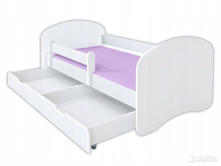 Радуга из ламинированного дсп детская высокий борт