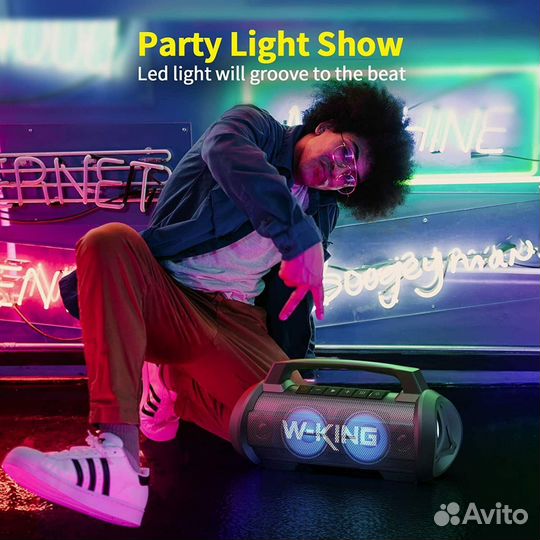 Портативная колонка W-king D10