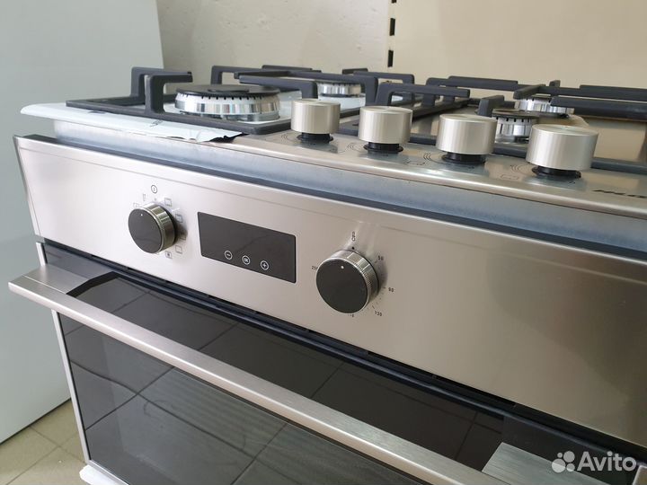 Комплект электро духовка и газ. варочная, нерж