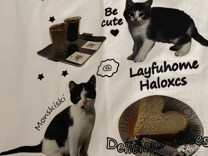 Футболка с котиками