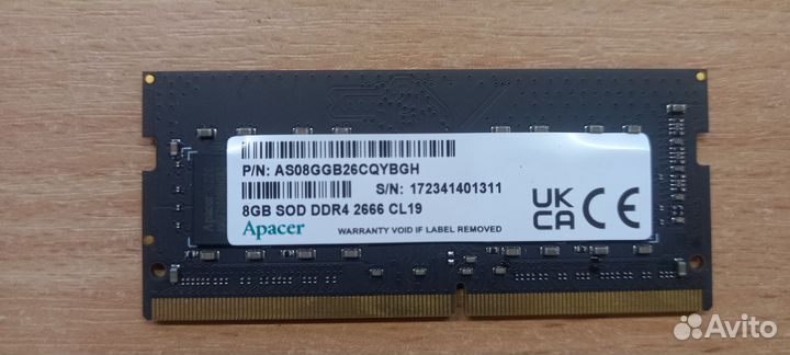 Оперативная память для ноутбука и пк