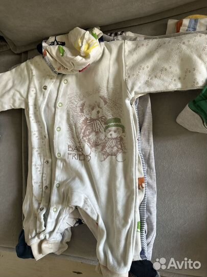 Детские вещи пакетом от 0 до года