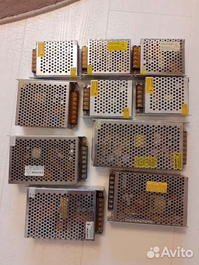 Драйверы (блоки питания) закрытые, открытые б/у