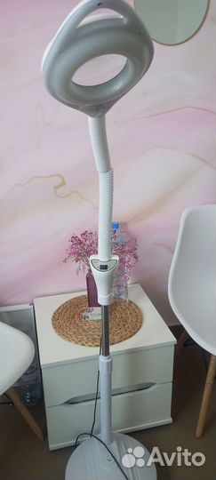 Лампа лупа напольная