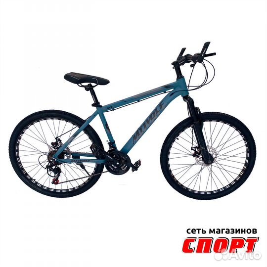 Велосипед cmcpro бело зеленый 11