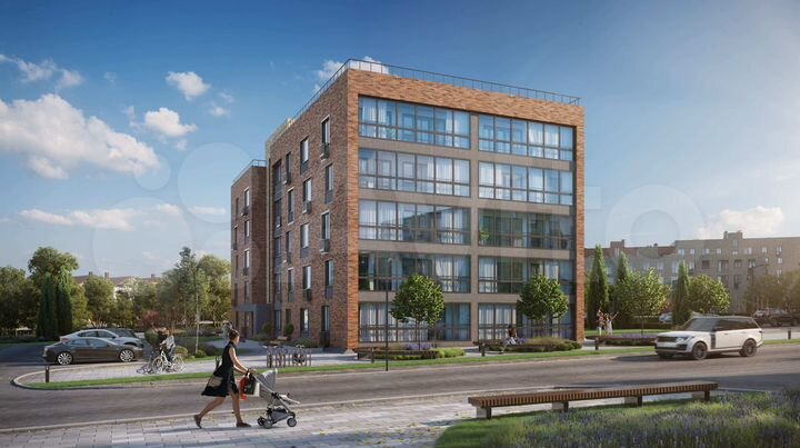 2-к. квартира, 64,1 м², 3/5 эт.