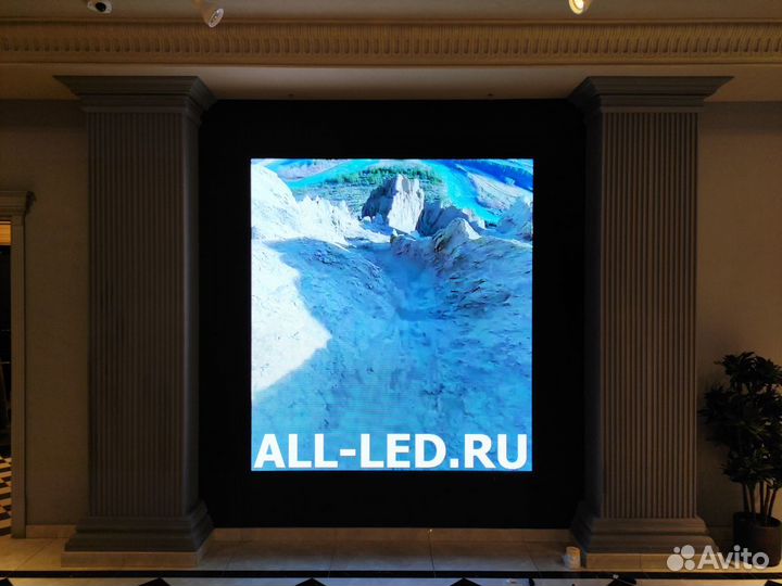 Светодиодный экран для помещения 197*181см