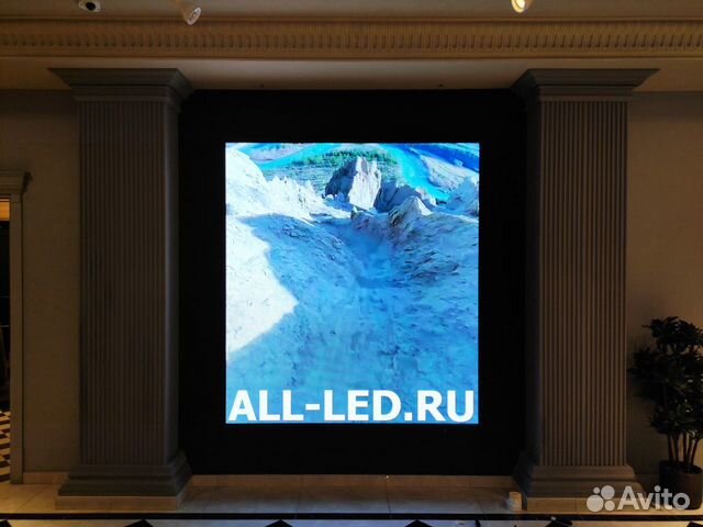 Светодиодный экран для помещения 197*181см