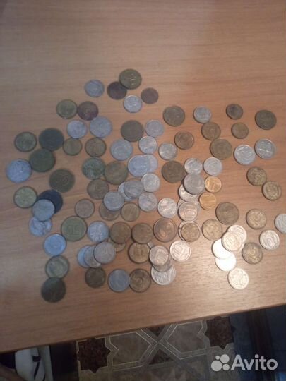 Монеты 1991-1993г. 1р, 5р, 10, 20р, 50р, 100