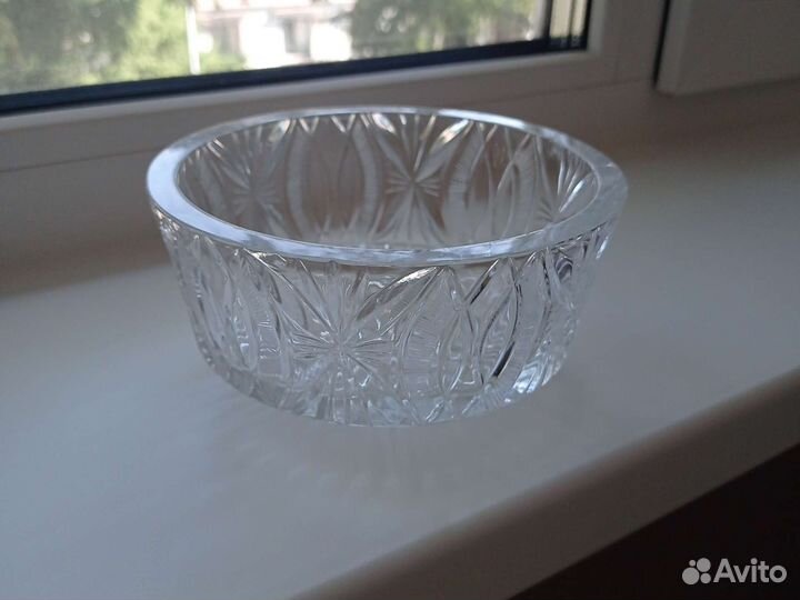 Салатник хрустальный СССР