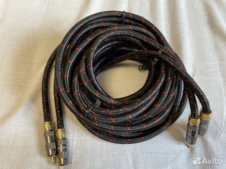 Межблочный кабель rca 5 метров