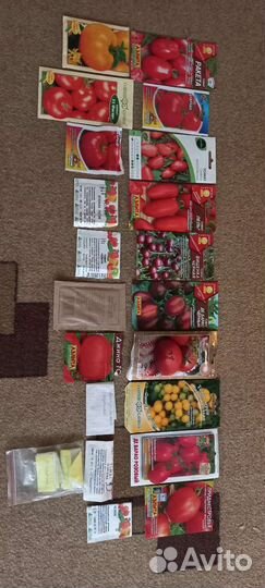 Семена (одним лотом) 237 шт