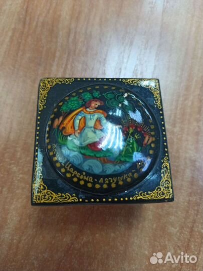 Шкатулка Палех ручная работа