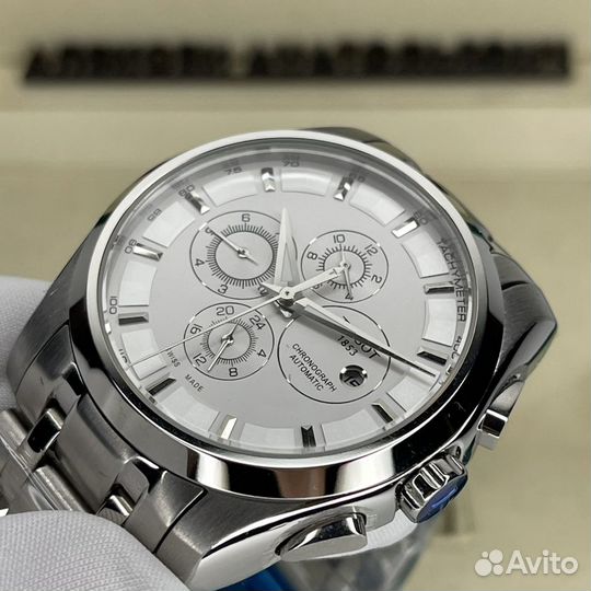 Часы механические Tissot Couturier (белый) LUX