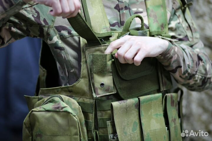 Разгрузочный жилет, разгрузка тактическая, мох