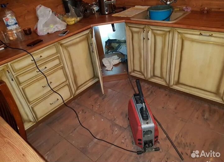 Прочистка труб, промывка канализации